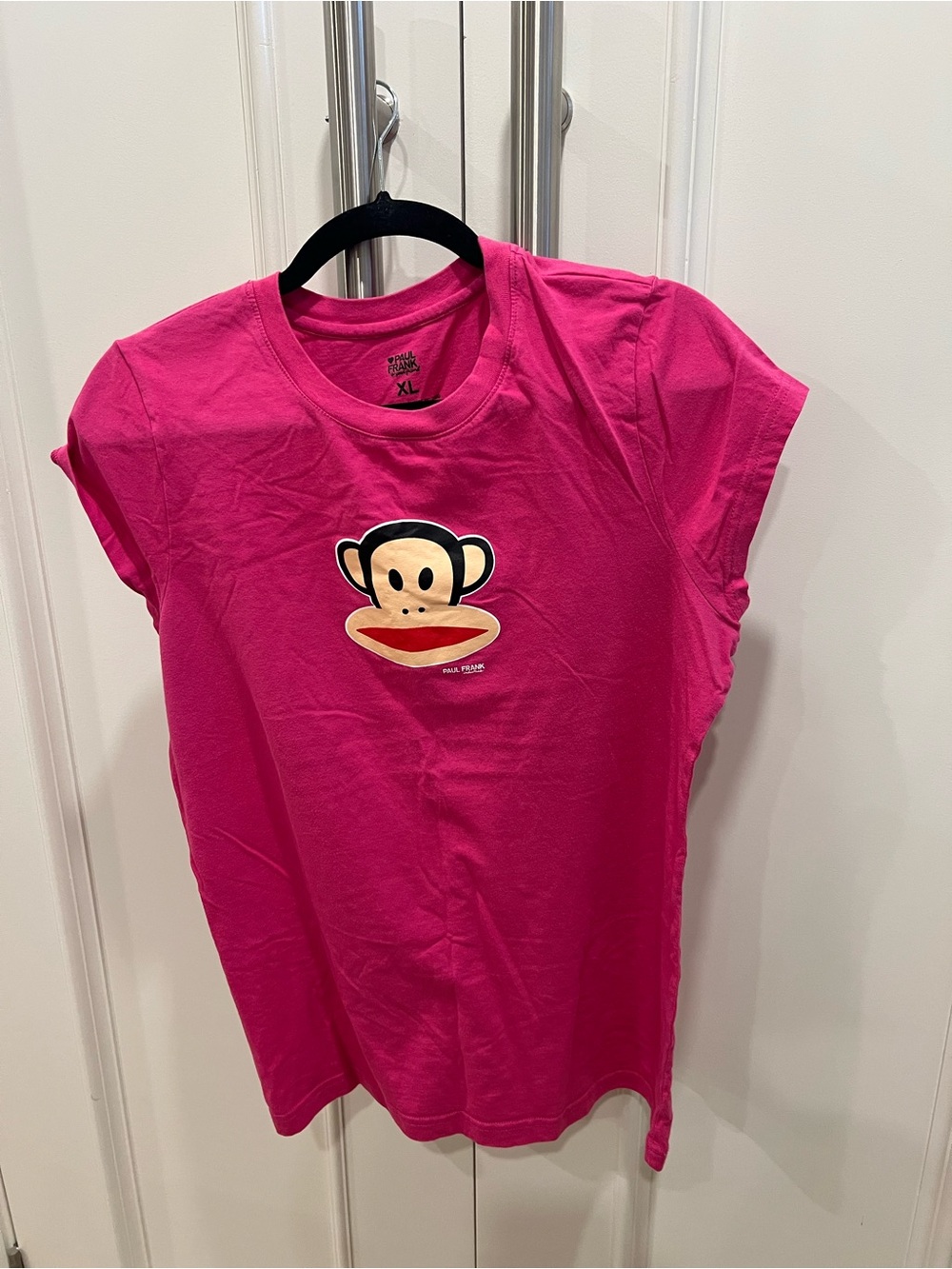 Paul Frank Hot Pink Julius Graphic Short Sleeve Tee